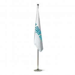 Drapeau et mât du bureau pack