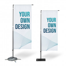 Fly Banner Rectangulaire | Adivin Beach Flag